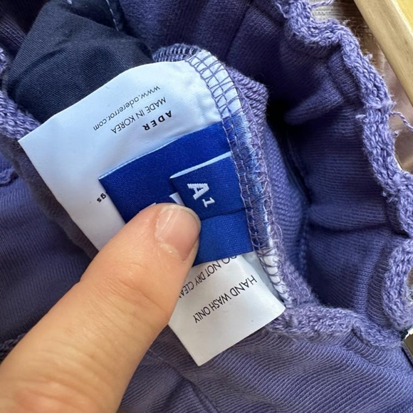 Ader error sweatpants purple never used - Picture 8 of 8